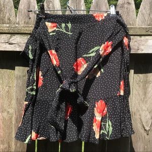 Topshop Floral Skirt